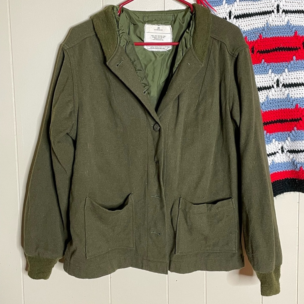 Winter coat - olive